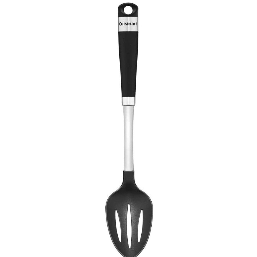 Cooks' Tools * | Cuisinart Barrel Handle Slotted Spoon | Nylon