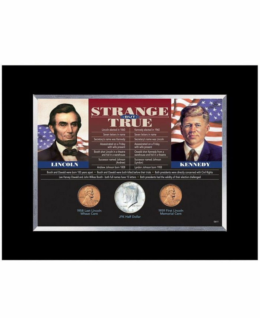 Misc_Gifts * | American Coin Treasures Strange But True Framed Collection Multi