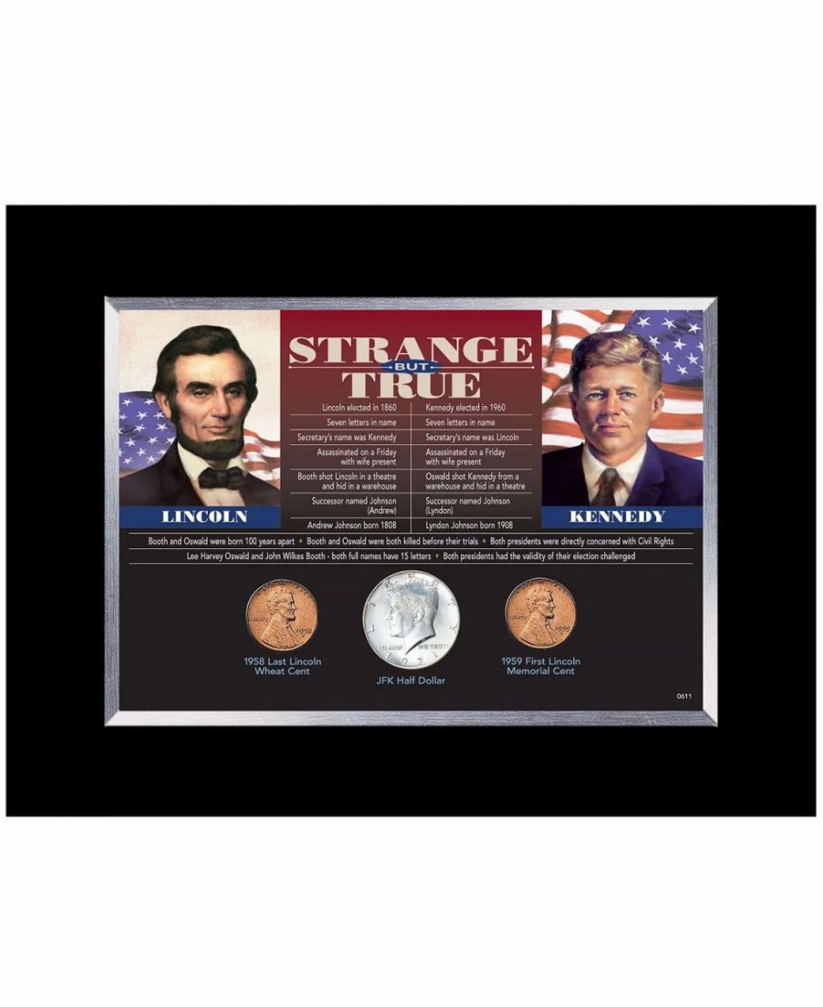 Misc_Gifts * | American Coin Treasures Strange But True Framed Collection Multi