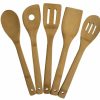 Cooks' Tools * | Totally Bamboo All-Natural Bamboo 5-Piece Utensil Set