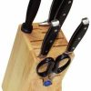 Knives * | J.A. Henckels International Ja Henckels Forged Premio 7 Piece Knife Block Set