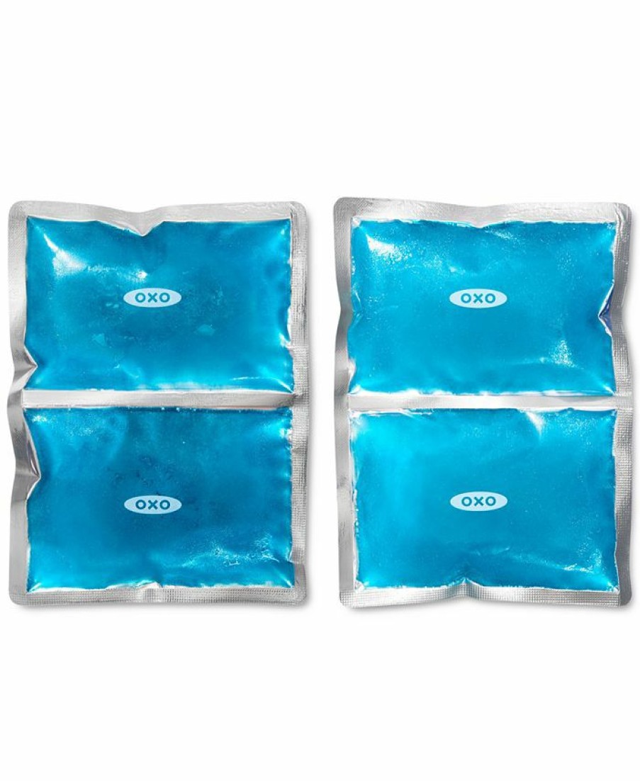 Kitchen * | Oxo Prep & Go Reusable Ice Pack, Set Of 2 Blue