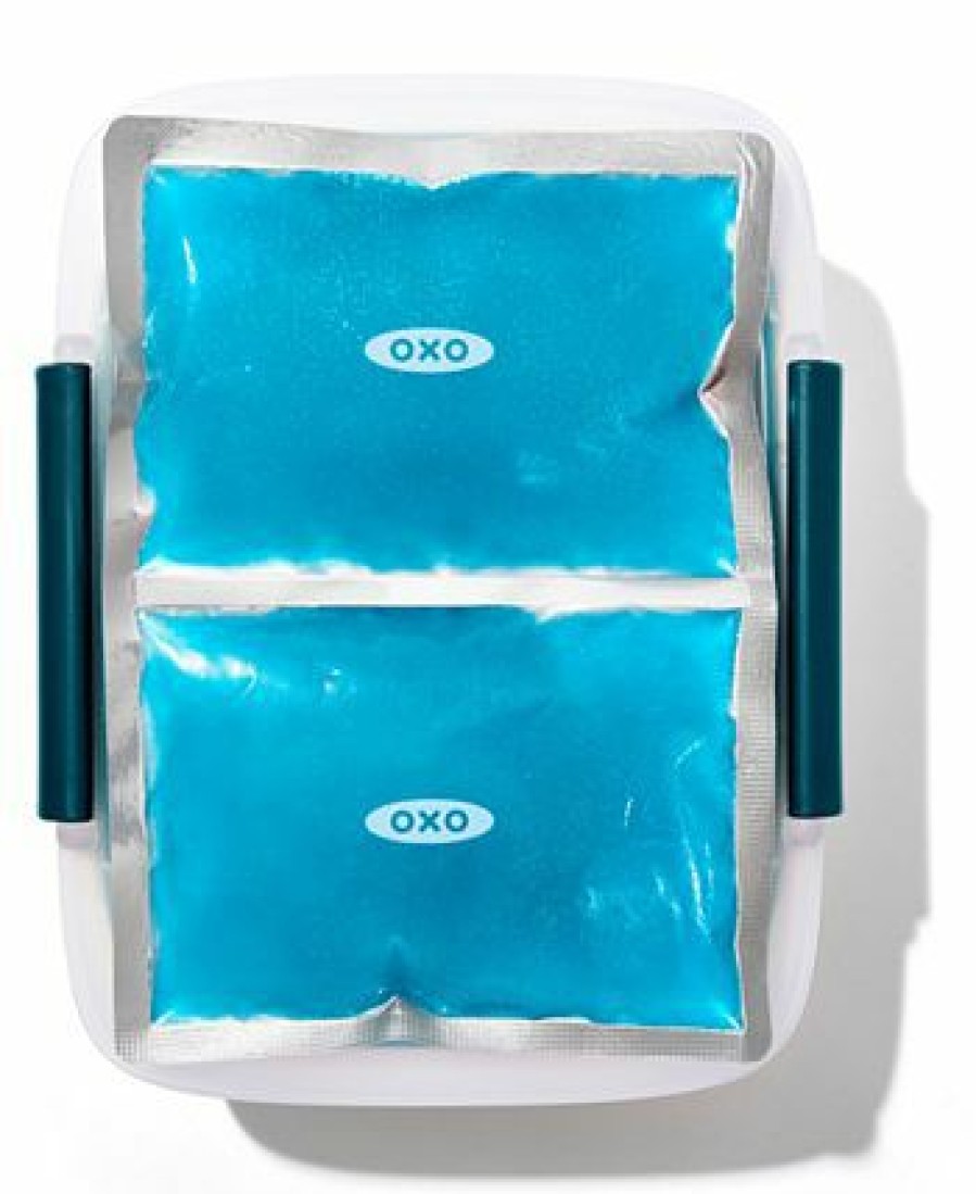 Kitchen * | Oxo Prep & Go Reusable Ice Pack, Set Of 2 Blue