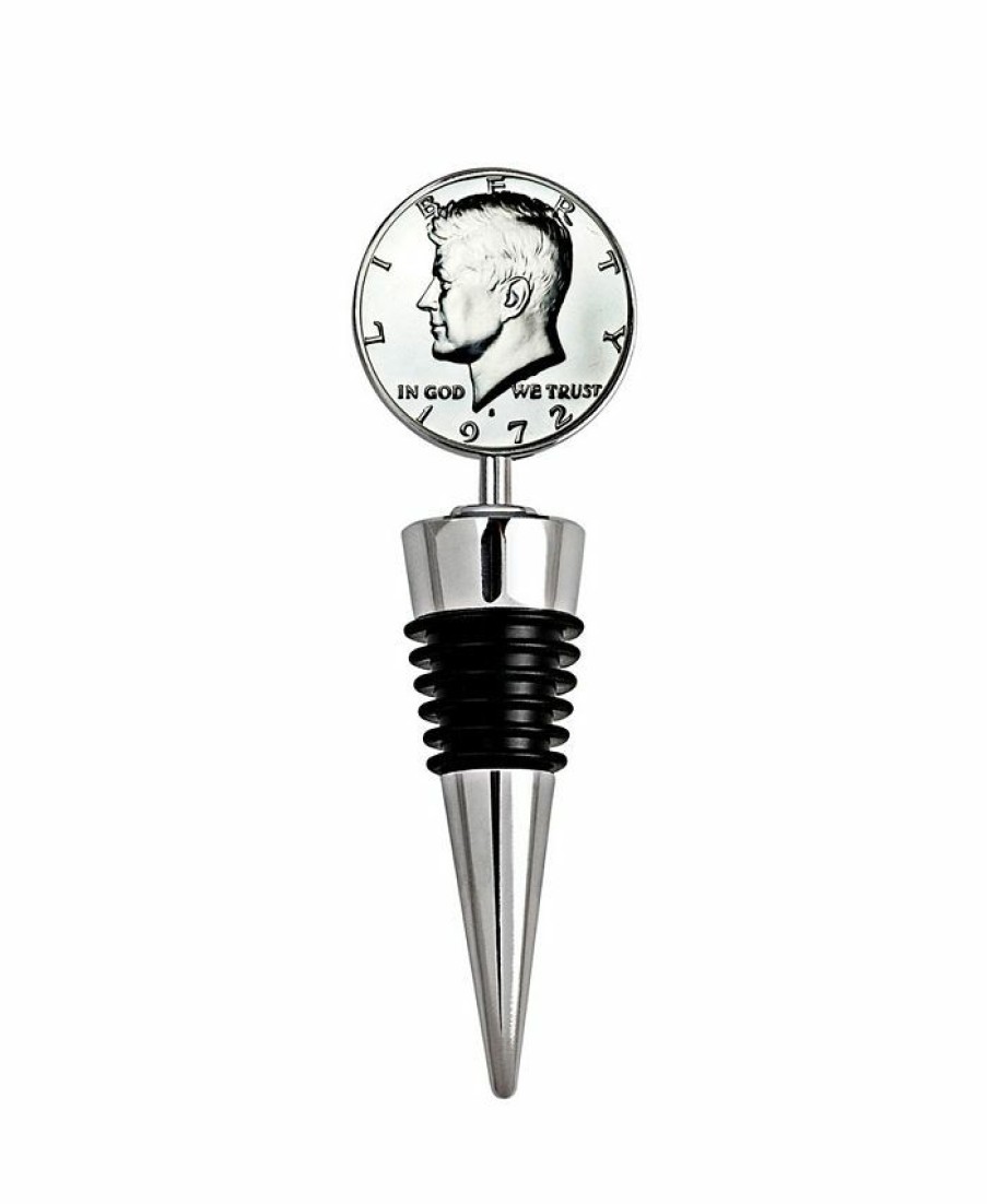 Misc_Gifts * | American Coin Treasures Proof Jfk Half Dollar Coin Wine Stopper Multi