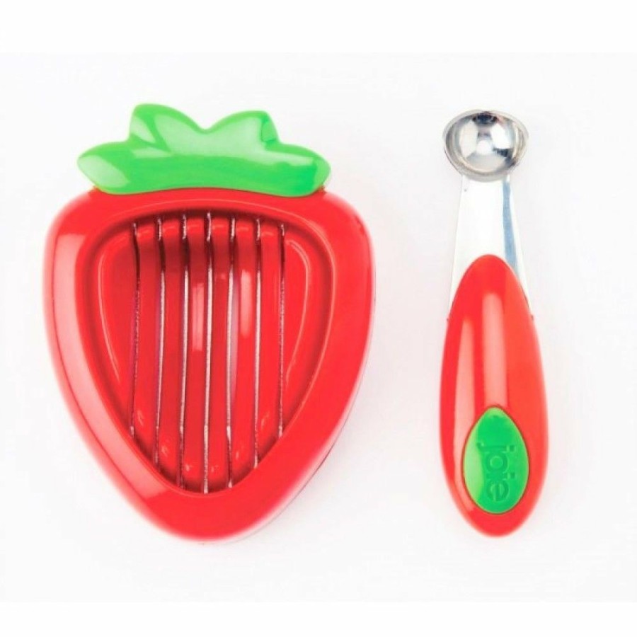 Cooks' Tools * | Harold Import Company Joie Strawberry Huller & Slicer