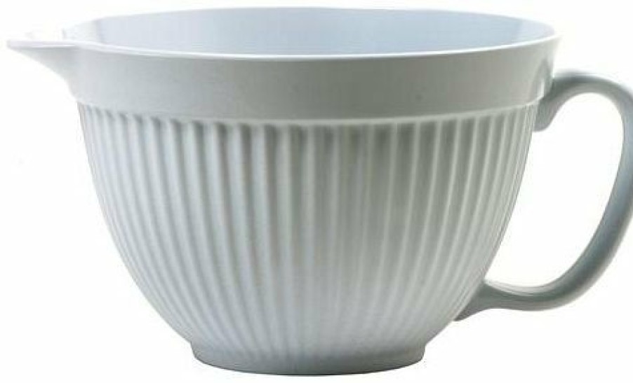 Cooks' Tools * | Norpro Ez Grip 3 Quart Mixing/Batter Bowl White