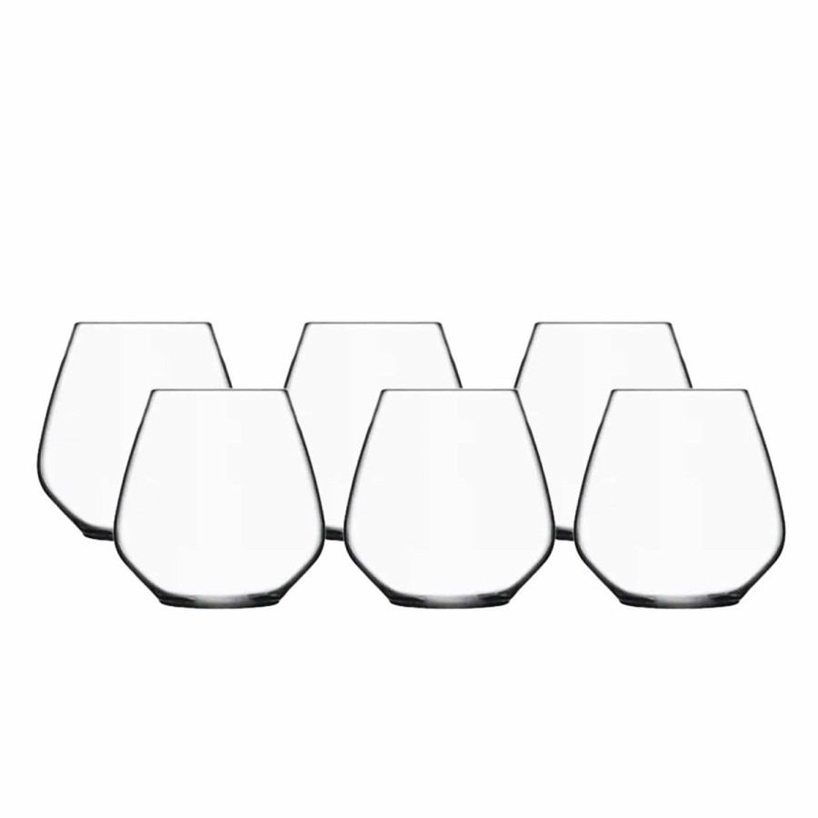 Glassware & Tabletop * | Luigi Bormioli Atelier 20 Oz Stemless Pinot Noir Glass | Set Of 6