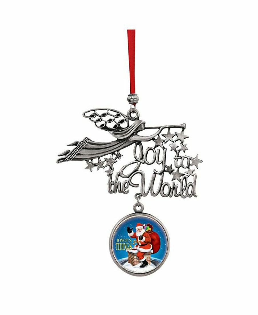 Misc_Gifts * | American Coin Treasures Joy To The World Santa Joyous Tidings Jfk Half Dollar Ornament Multi