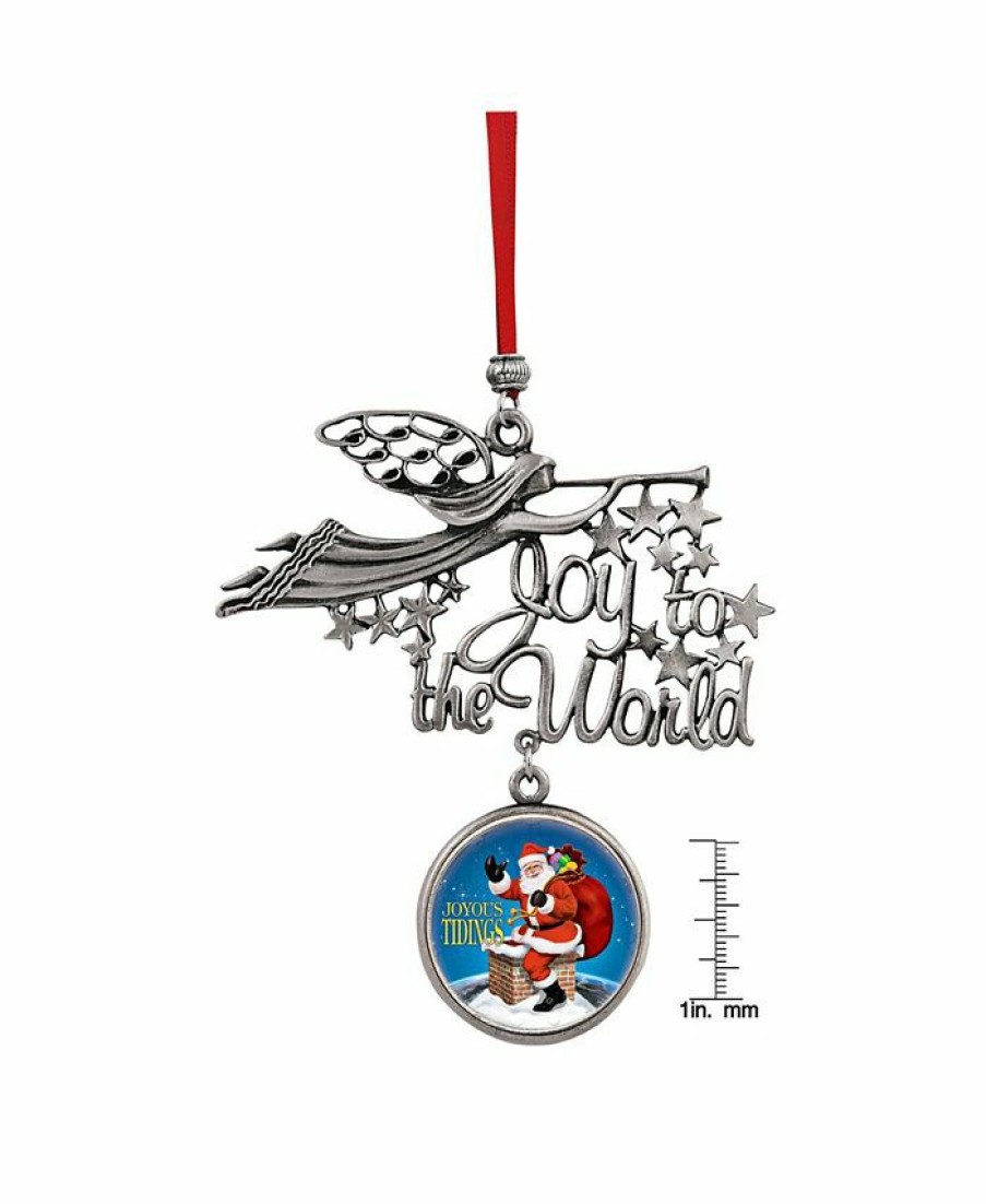 Misc_Gifts * | American Coin Treasures Joy To The World Santa Joyous Tidings Jfk Half Dollar Ornament Multi