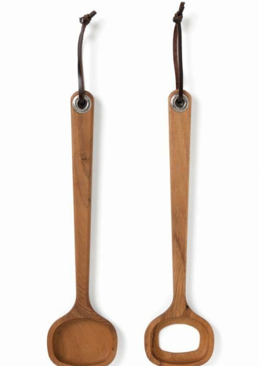 Glassware & Tabletop * | Ironwood Gourmet Nordic Salad Serving Spoons By Fox Run