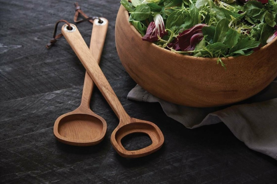 Glassware & Tabletop * | Ironwood Gourmet Nordic Salad Serving Spoons By Fox Run