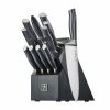 Kitchen * | J.A. Henckels Graphite 13 Piece Knife Block Set Black