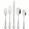 Glassware & Tabletop * | Oneida 18/10 Stainless Steel 45-Piece Flatware Set | Dover