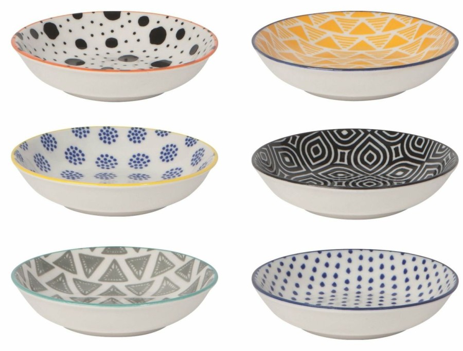 Glassware & Tabletop * | Danica Brands Now Designs By Danica 2Oz Pinch Bowls (Set Of 6) | Bits & Dots