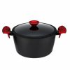 Kitchen * | Hamilton Beach 4.2 Quart Dutch Oven With Soft Touch Handles Black