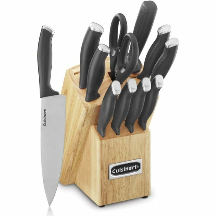 Knives * | Cuisinart Colorpro 12-Piece Block Set | Black