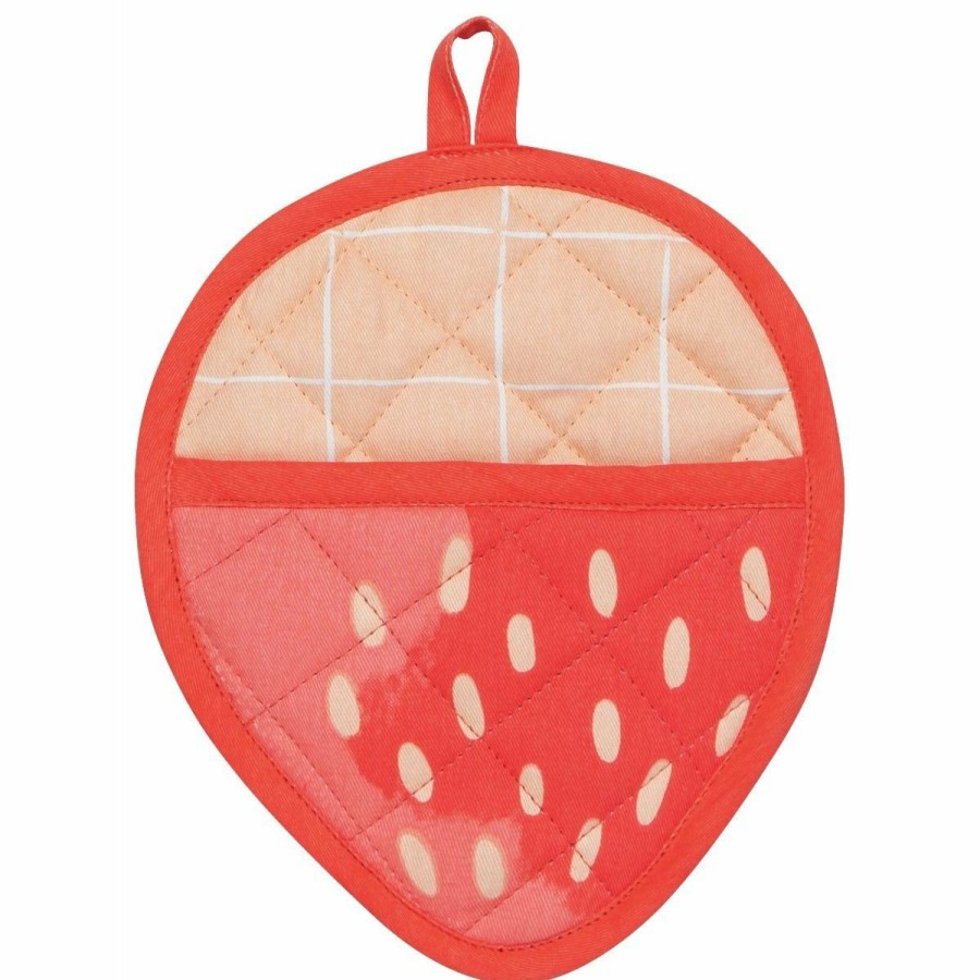 Glassware & Tabletop * | Danica Brands Danica Jubilee Shaped Potholder | Berry Sweet