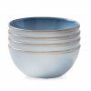 Glassware & Tabletop * | Corelle Stoneware 21Oz Bowls (Set Of 4) | Nordic Blue