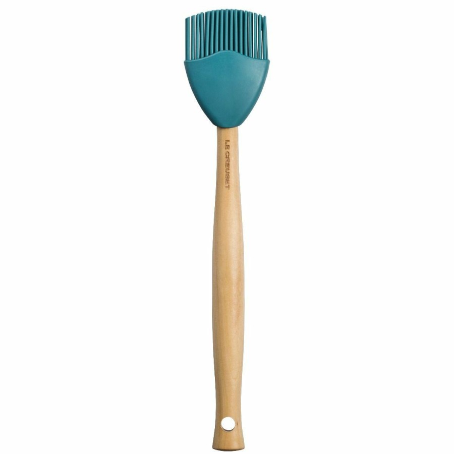 Cooks' Tools * | Le Creuset Craft Series Basting Brush | Caribbean Blue