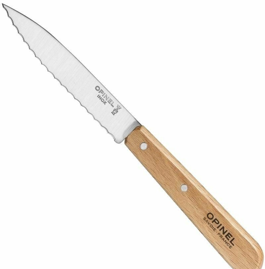 Knives * | Opinel Serrated Paring Knife No. 113