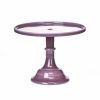 Glassware & Tabletop * | Mosser Glass 10 Cake Plate | Eggplant