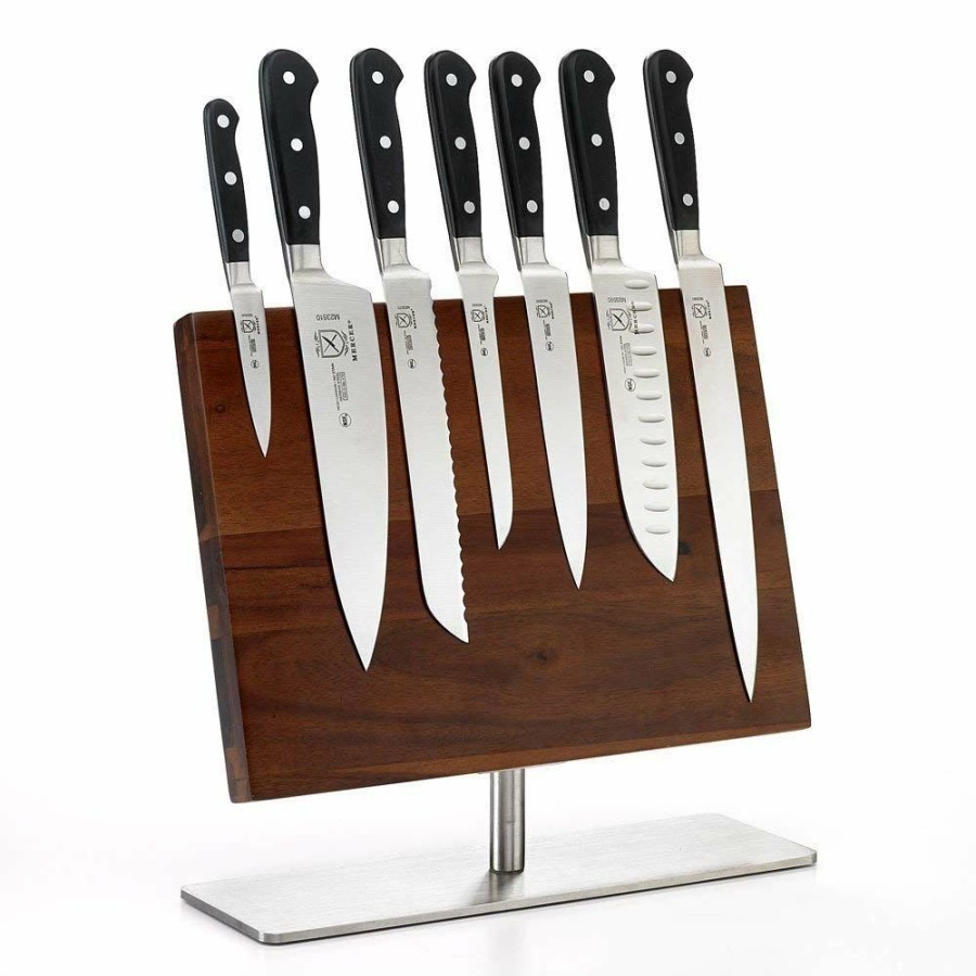 Knives * | Mercer Cutlery Mercer Culinary 8 Piece Renaissance Magnetic Board Set