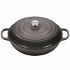 Kitchen * | Le Creuset Signature Enameled Cast Iron 5 Qt. Braiser Oyster