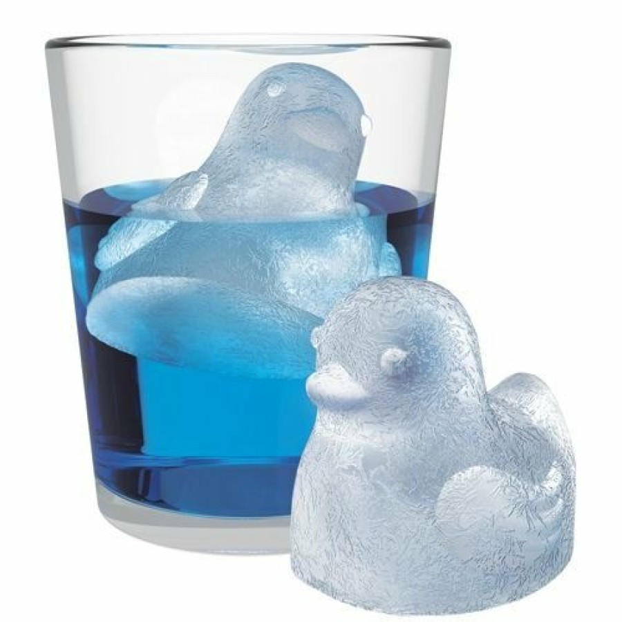 Glassware & Tabletop * | True Brands Quack The Ice Silicone Ice Cube Tray By Truezoo