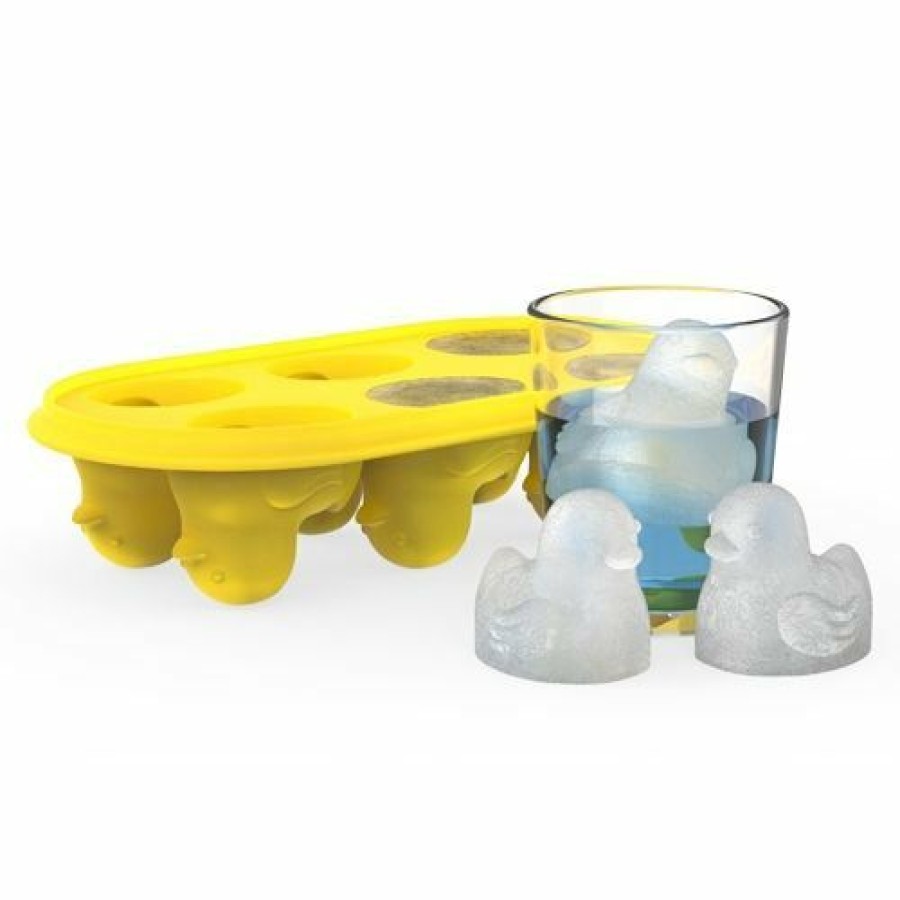 Glassware & Tabletop * | True Brands Quack The Ice Silicone Ice Cube Tray By Truezoo