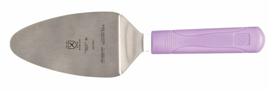 Glassware & Tabletop * | Mercer Culinary Millennia 5 X 3 Pie Server W/ Purple Handle (Commercial)