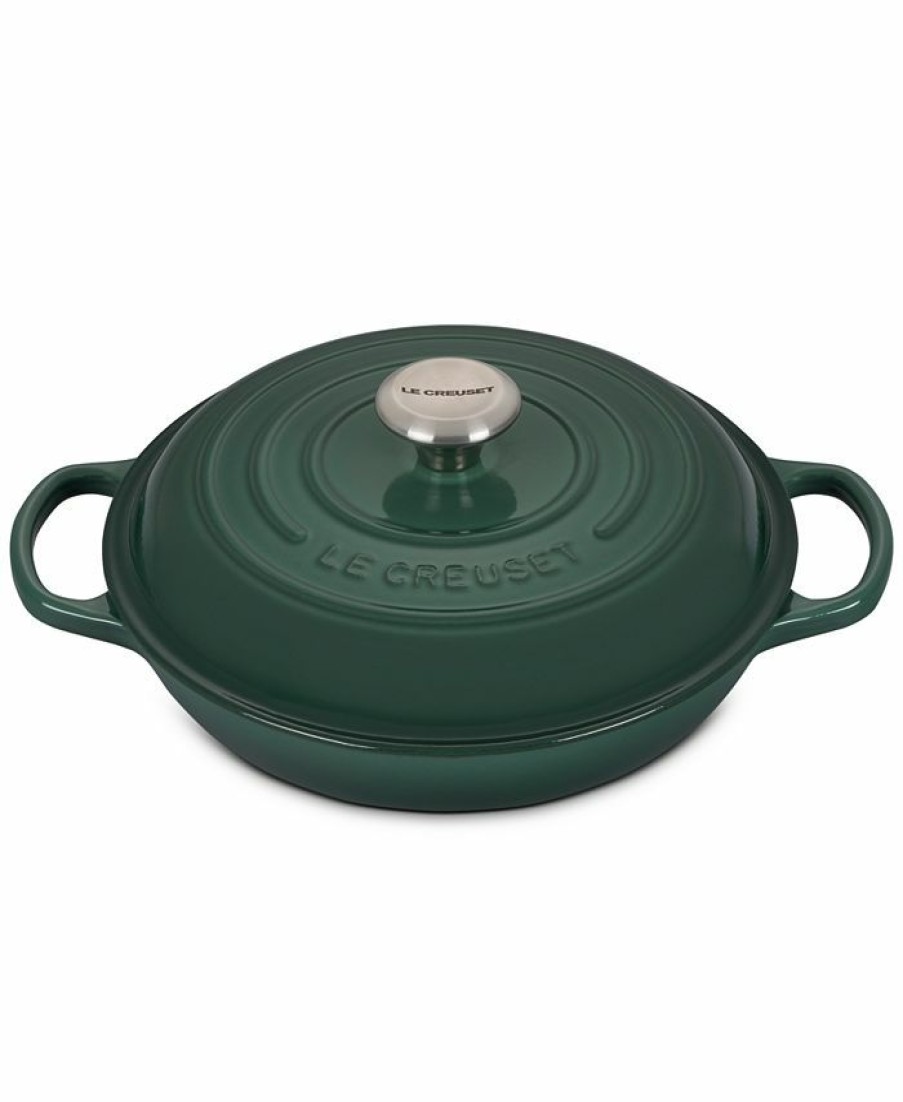 Kitchen * | Le Creuset 2.25-Qt. Signature Enameled Cast Iron Braiser Artichaut