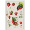 Glassware & Tabletop * | Danica Brands Now Designs By Danica 18 X 28 Printed Dishtowel | Vintage Strawberries