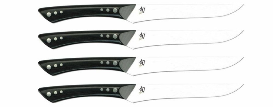 Knives * | Shun Cutlery Shun Shima 4-Pc Steak Set