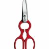 Kitchen * | J.A. Henckels Multi-Purpose Kitchen Shears Red