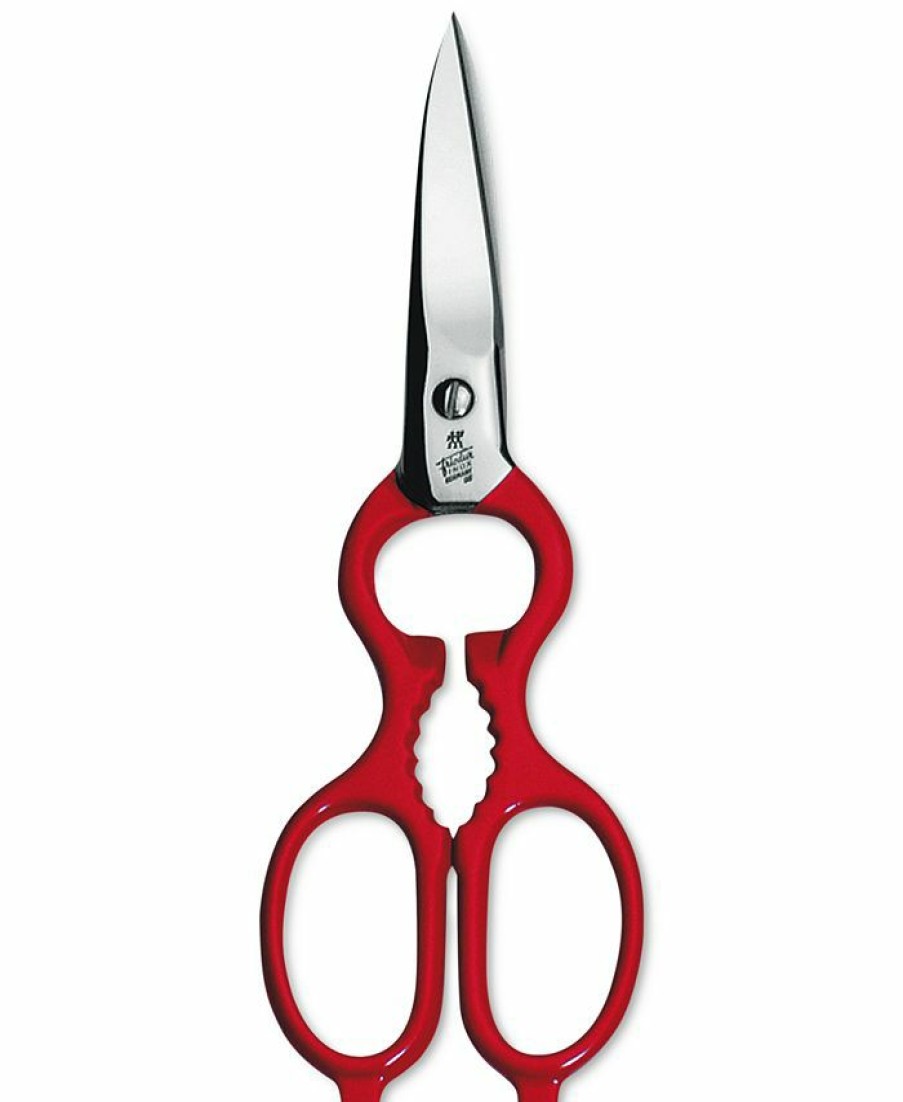 Kitchen * | J.A. Henckels Multi-Purpose Kitchen Shears Red