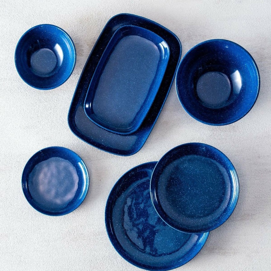 Glassware & Tabletop * | Fortessa Camp Melamine Coupe 11 Round Plate | Blue