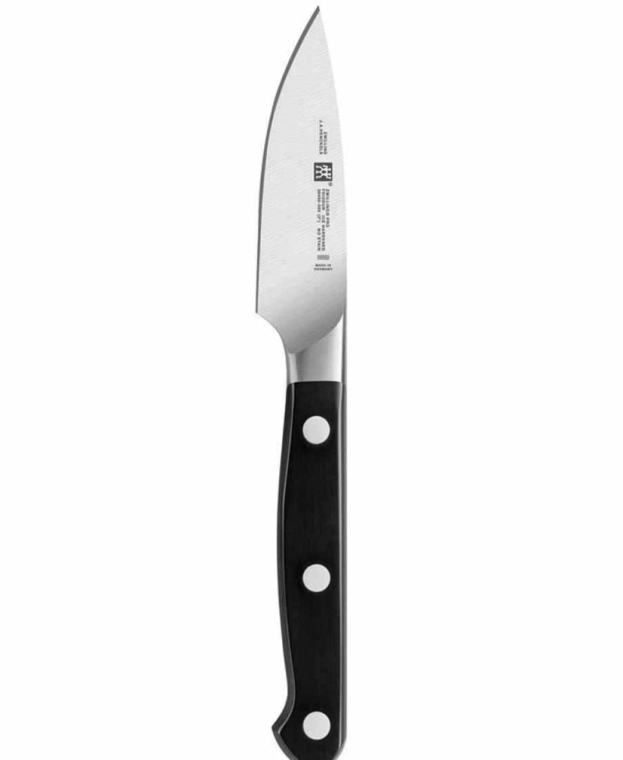 Kitchen * | Zwilling Pro 3 Paring Knife Black