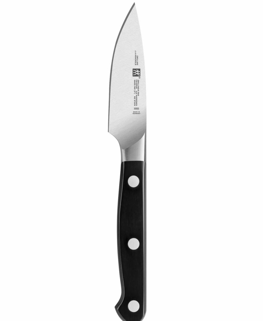 Kitchen * | Zwilling Pro 3 Paring Knife Black