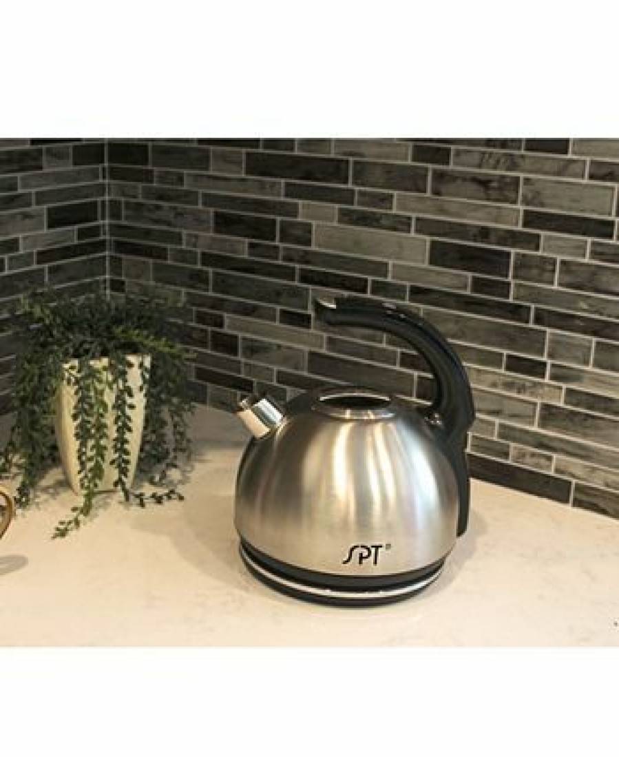 Kitchen * | Spt Appliance Inc. 1.8L Multi-Temp Intelligent Electric Kettle Platinum