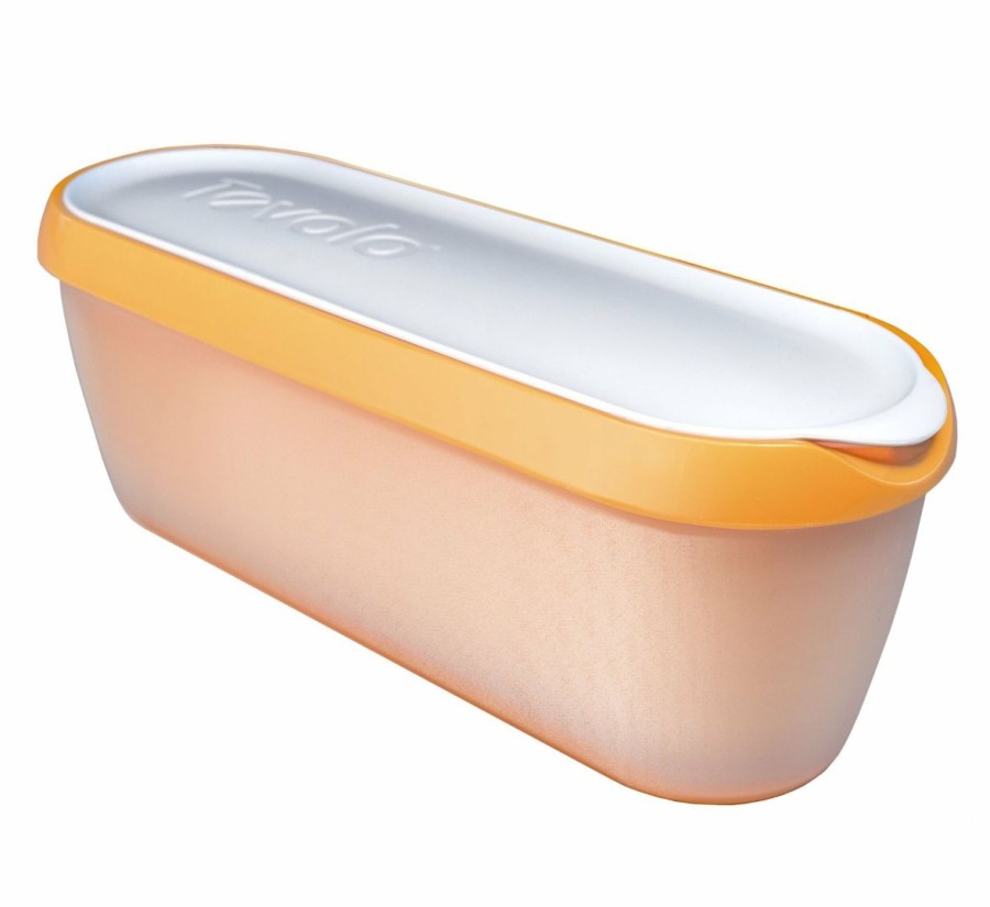 Cooks' Tools * | Tovolo Ice Cream Tub (Orange)