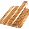 Knives * | Teakhaus Edge Grain Paddle Board (Medium) | 20 X 10 X 0.75