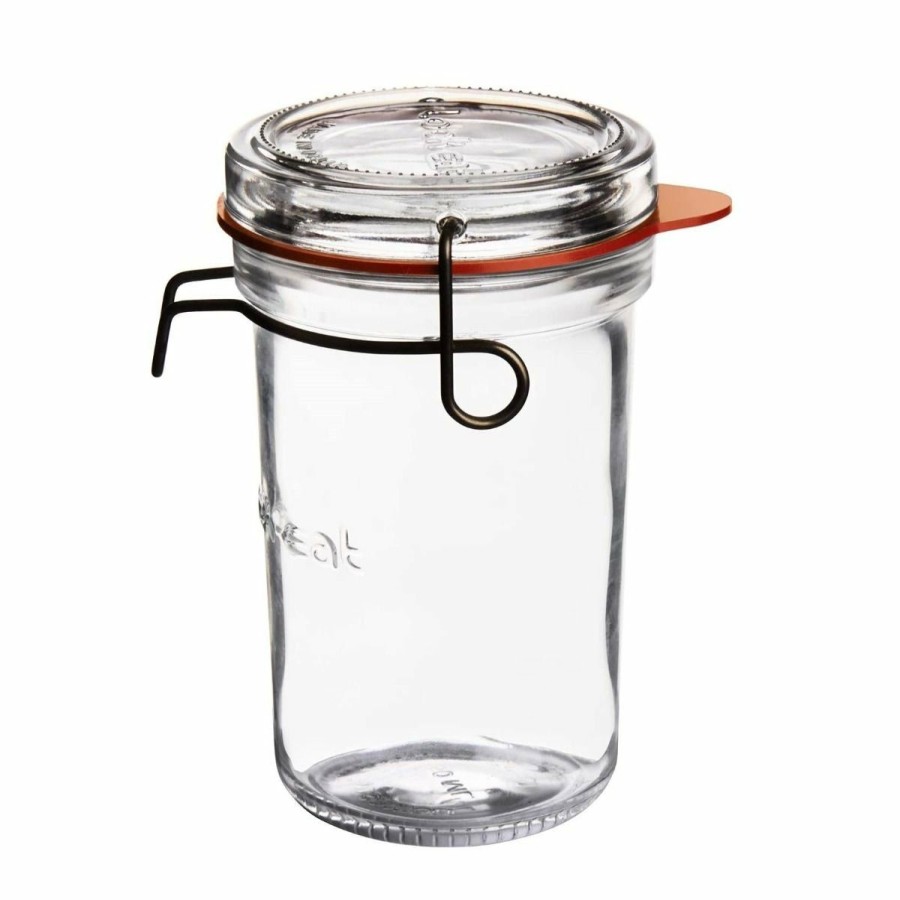 Cooks' Tools * | Luigi Bormioli Lock-Eat Food Jar 11.75Oz