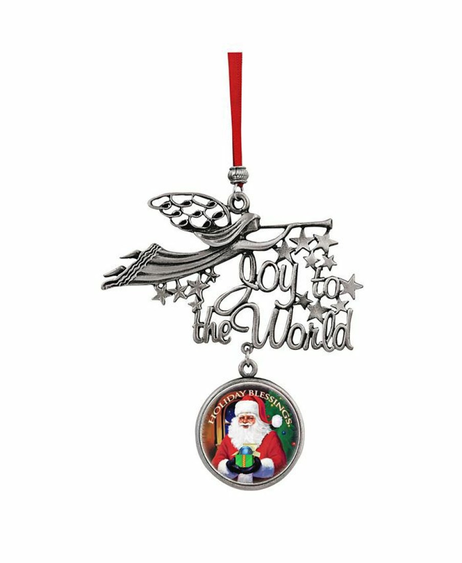 Misc_Gifts * | American Coin Treasures Joy To The World Santa Holiday Blessings Jfk Half Dollar Ornament Multi