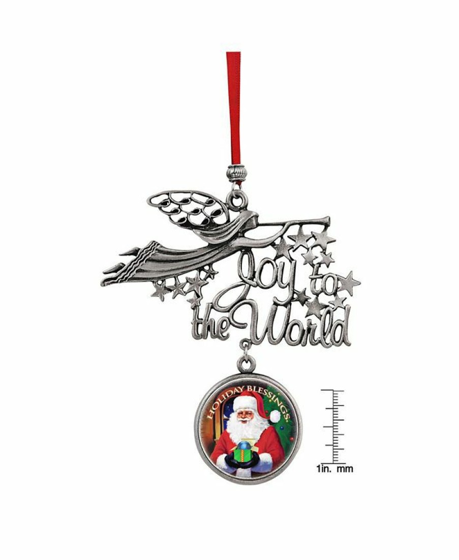 Misc_Gifts * | American Coin Treasures Joy To The World Santa Holiday Blessings Jfk Half Dollar Ornament Multi