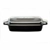 Kitchen * | Berghoff Scala Roasting Pan, 4.9 Quarts Black