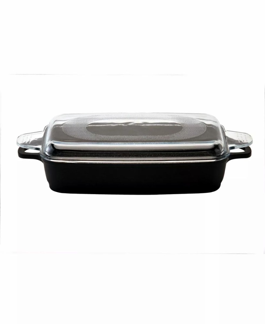 Kitchen * | Berghoff Scala Roasting Pan, 4.9 Quarts Black