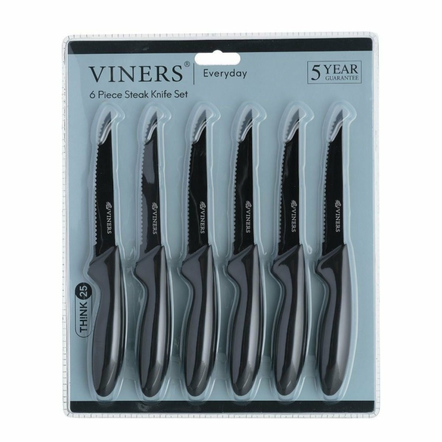 Knives * | Viners Everyday Steak Knives | Set Of 6