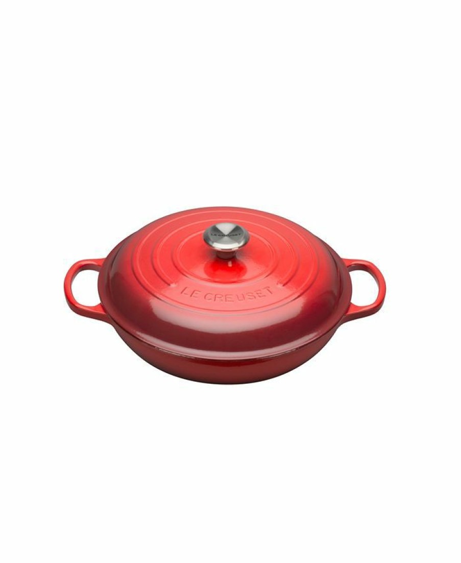 Kitchen * | Le Creuset 3.5-Qt. Signature Enameled Cast Iron Braiser