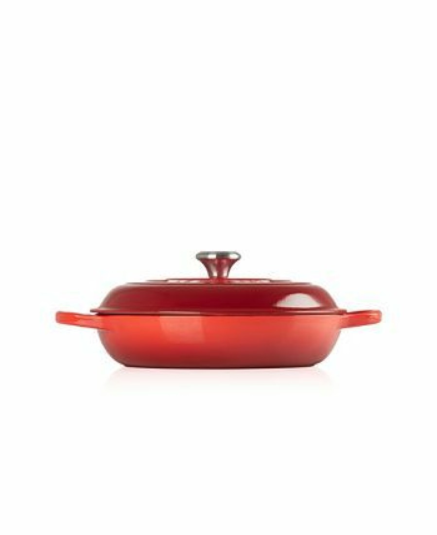 Kitchen * | Le Creuset 3.5-Qt. Signature Enameled Cast Iron Braiser