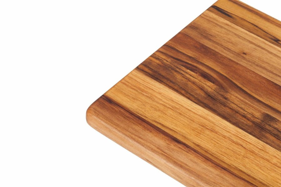 Knives * | Teakhaus Edge Grain Cutting/Serving Board (Rectangle) | 12 X 8 X 0.55